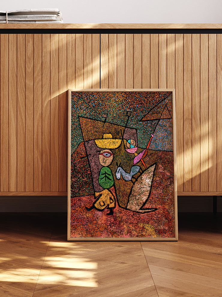 Klee Gezici Sirk - Art Print Ürün ikincil görseli