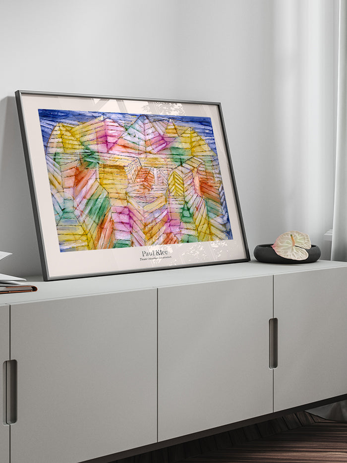 Klee Tiyatro Dağ İnşaat - Art Print  Poster