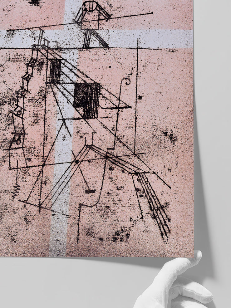 Klee İp Cambazı - Art Print  Poster