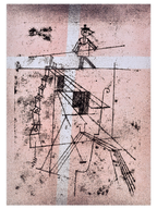 Klee İp Cambazı - Art Print