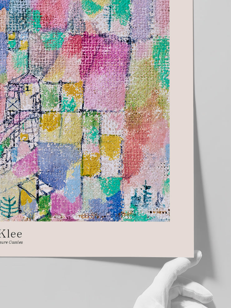 Klee Zwei Lustschlösschen - Art Print  Poster