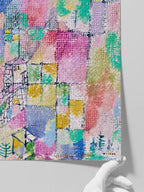 Klee Two Little Pleasure Castles - Art Print