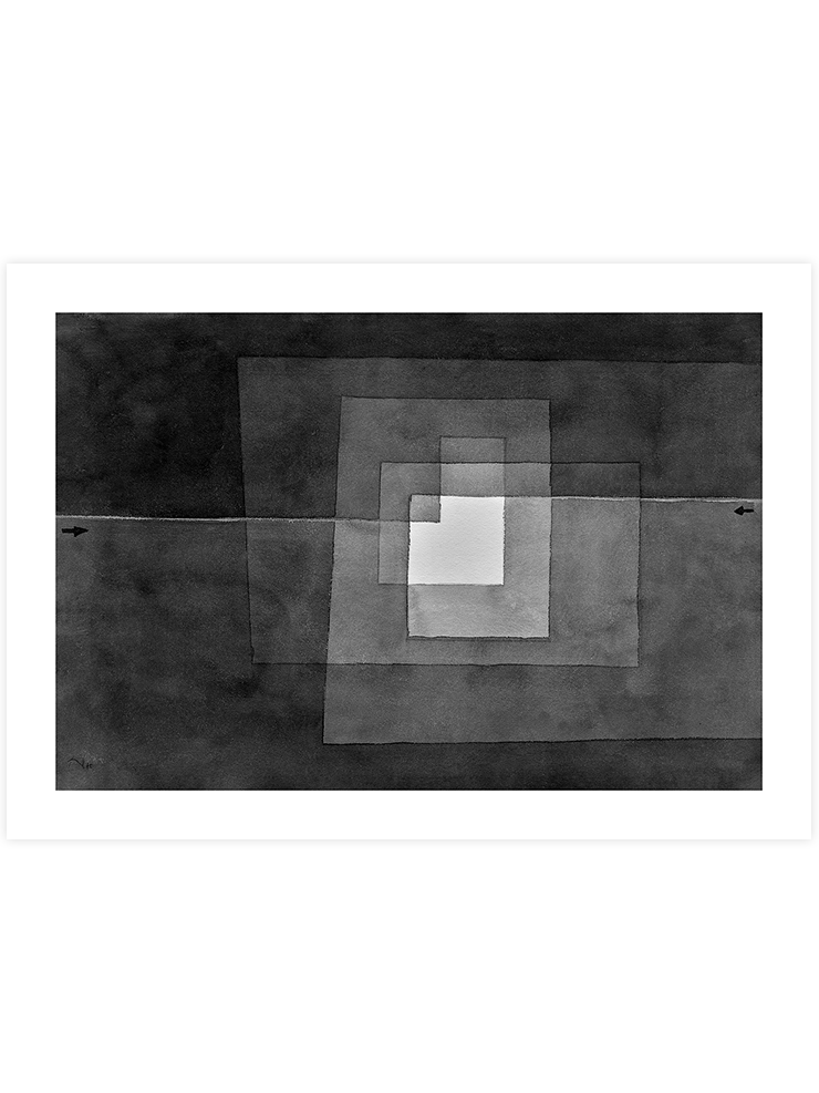 Klee Two Ways - Art Print Ürün ana görseli