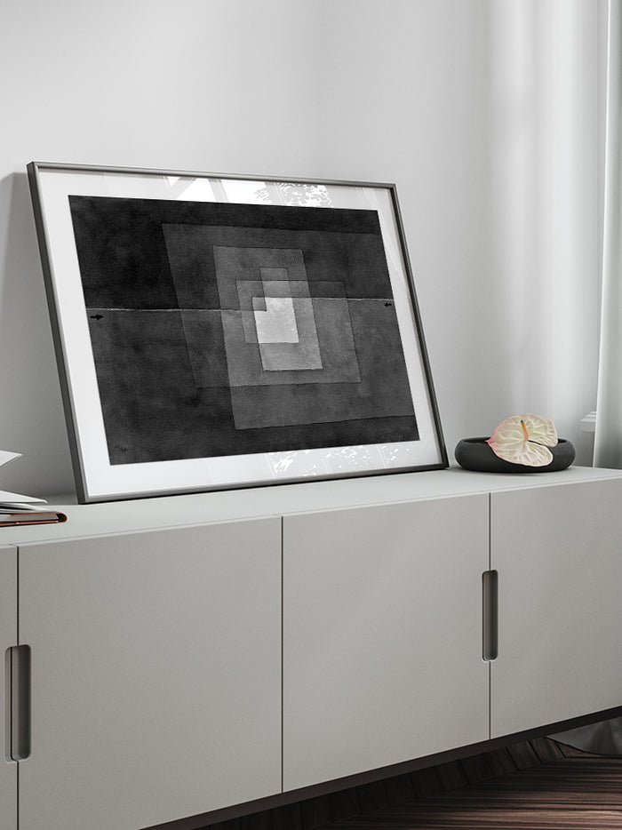 Klee Two Ways - Art Print  Poster