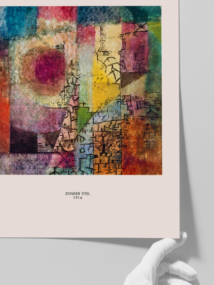Klee Untitled - Art Print  Poster