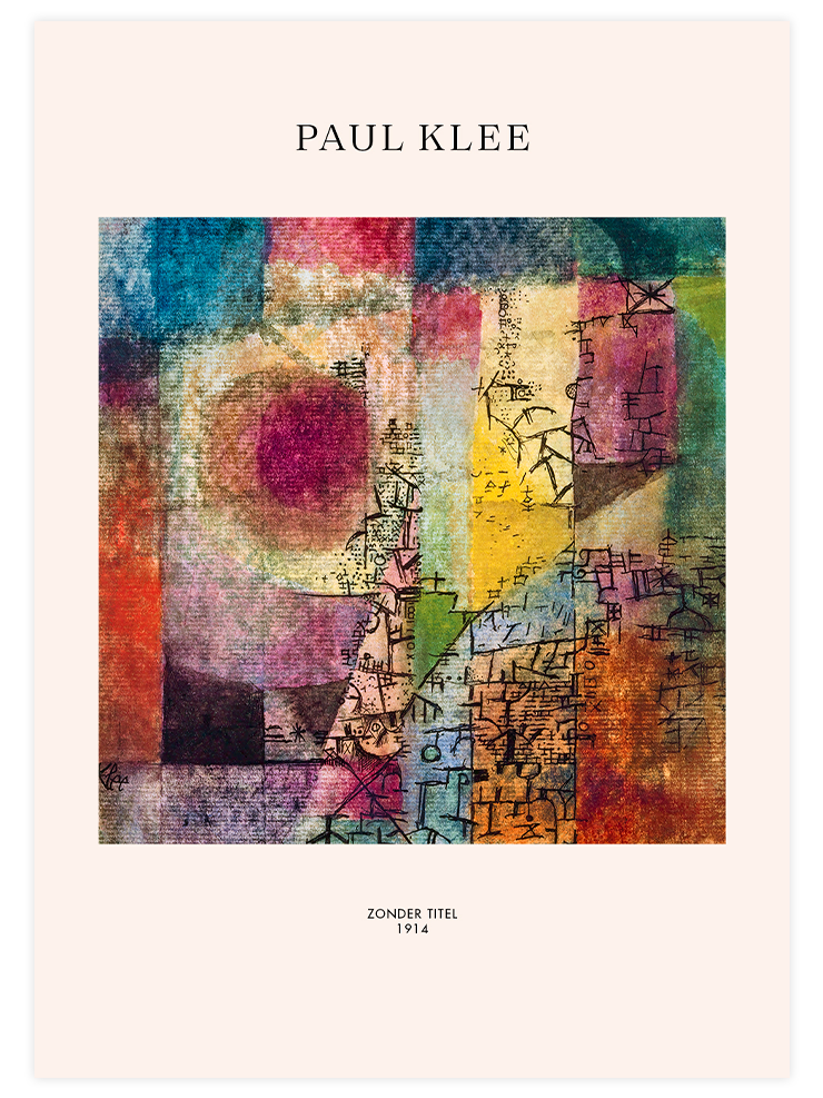 Klee Untitled - Art Print Ürün ana görseli
