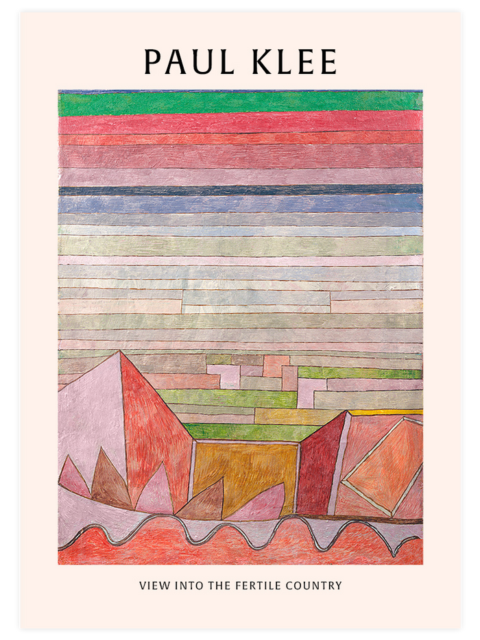 Paul Klee Fertile Country - Poster Seti Duo  Poster
