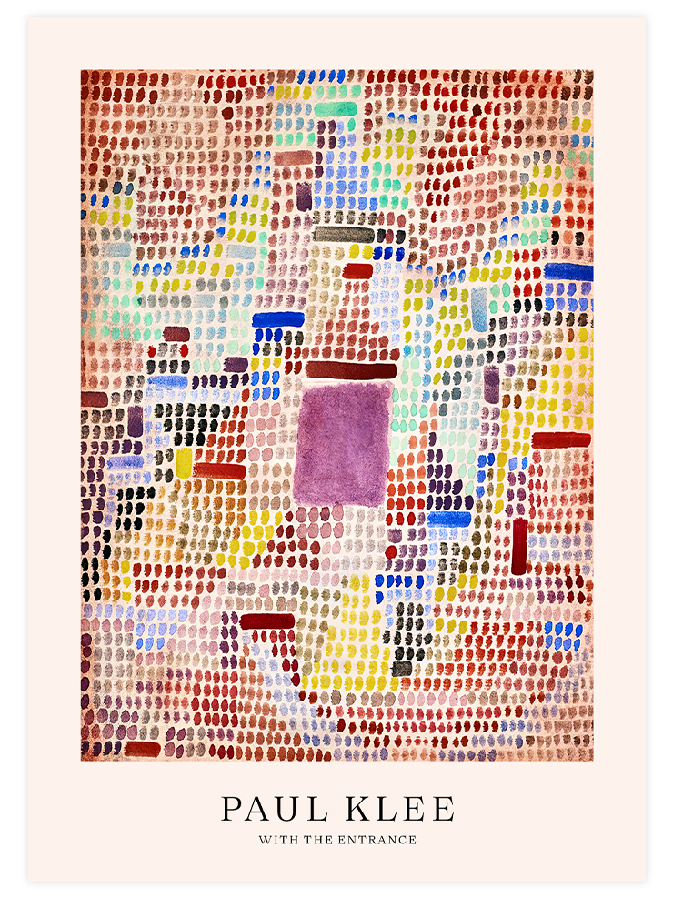 Klee With the Entrance - Art Print Ürün ana görseli