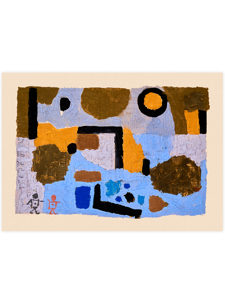 Klee With the Two Lost Ones - Art Print