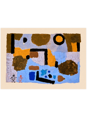 Klee With the Two Lost Ones - Art Print