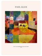 Klee With two Dromedaries and one Donkey - Art Print