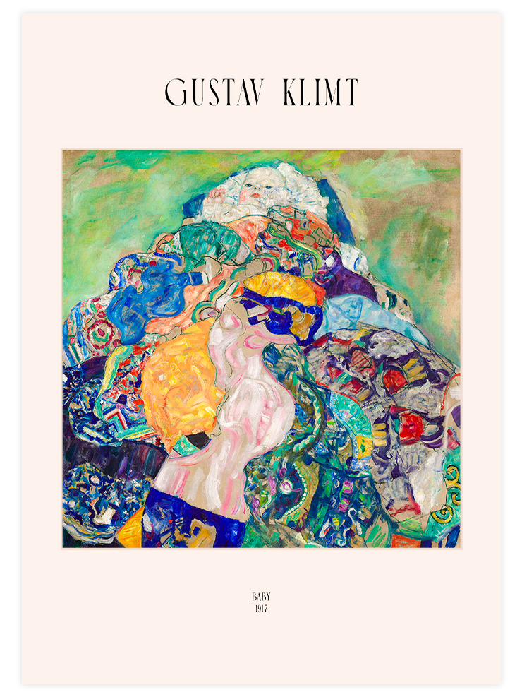 Klimt Baby - Art Print