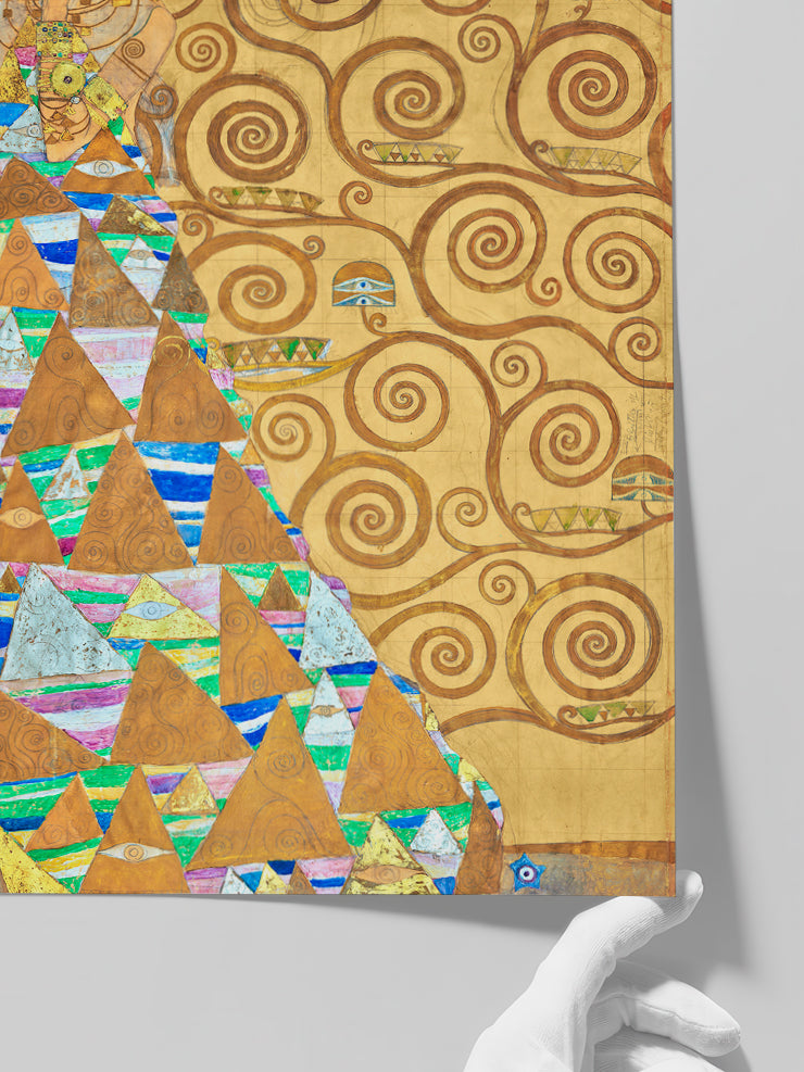 Klimt Beklenti - Art Print  Poster