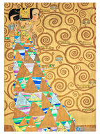 Klimt Beklenti - Art Print