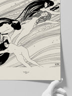 Klimt Fishblood - Art Print