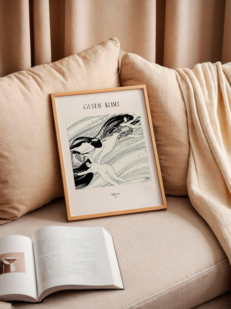 Klimt Fischblut - Art Print  Poster