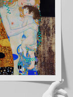 Gustav Klimt Mother and Child - Art Print
