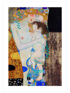 Gustav Klimt Mother and Child - Art Print