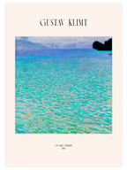 Klimt On Lake Attersee - Art Print