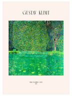 Klimt Park at Kammer Castle - Art Print