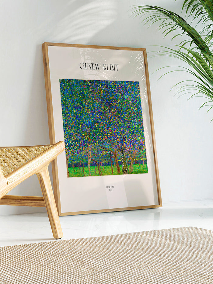 Klimt Pear Tree - Art Print  Poster