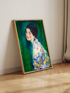 Klimt Portrait of a Lady - Art Print