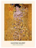Klimt Portrait Of Adele Bloch Bauer - Art Print