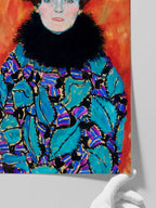 Klimt Johanna Staude Portresi - Art Print