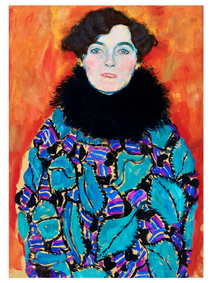 Klimt Johanna Staude Portresi - Art Print Ürün ana görseli