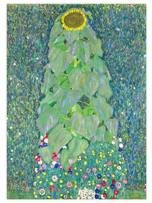 Gustav Klimt The Sunflower - Art Print