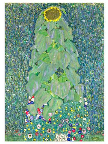 Gustav Klimt The Sunflower - Art Print