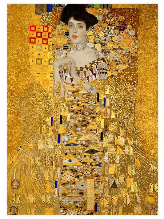 Klimt Portrait of Adele Bloch-Bauer - Art Print