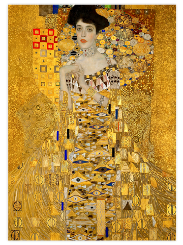 Klimt Portrait of Adele Bloch-Bauer - Art Print