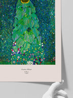 Gustav Klimt The Sunflower - Art Print