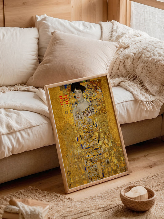 Klimt Portrait of Adele Bloch-Bauer - Art Print