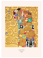 Gustav Klimt The Embrace - Art Print