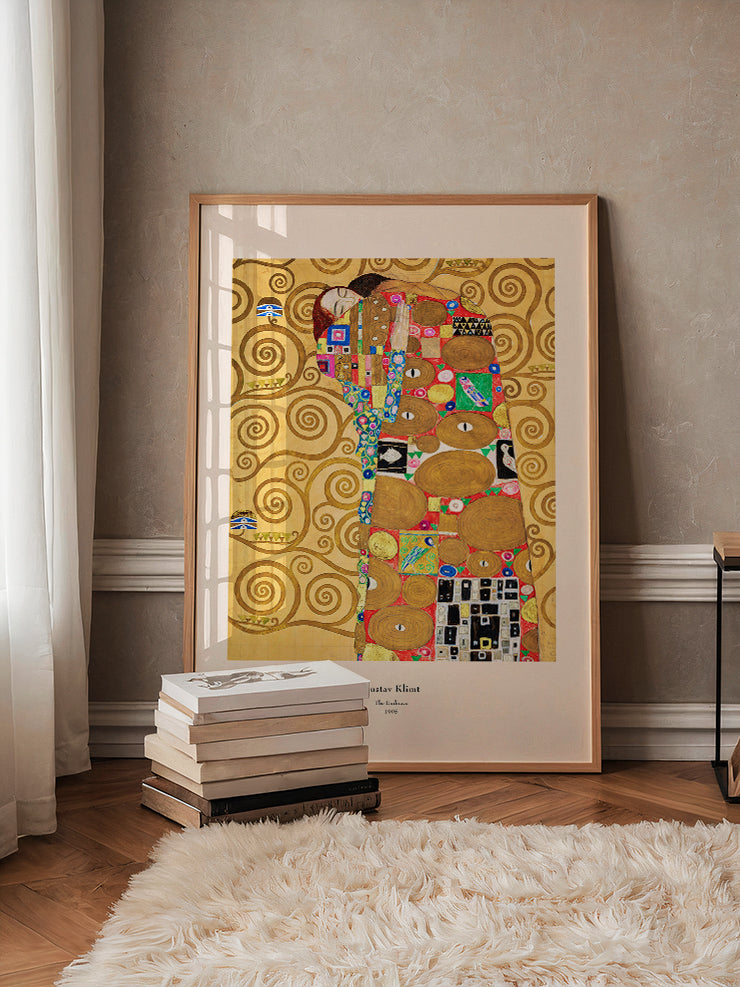 Gustav Klimt The Embrace - Art Print