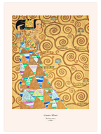 Klimt The Expectation - Art Print