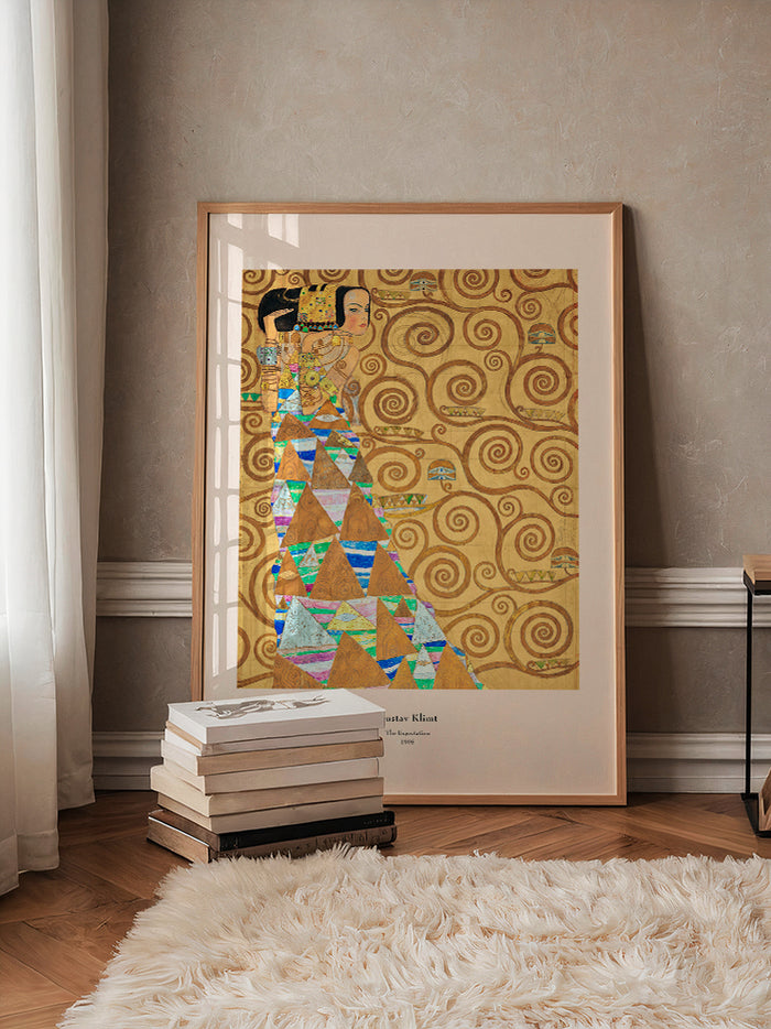 Klimt The Expectation - Art Print  Poster