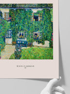 Klimt The House of Guardaboschi - Art Print