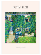 Klimt The House of Guardaboschi - Art Print
