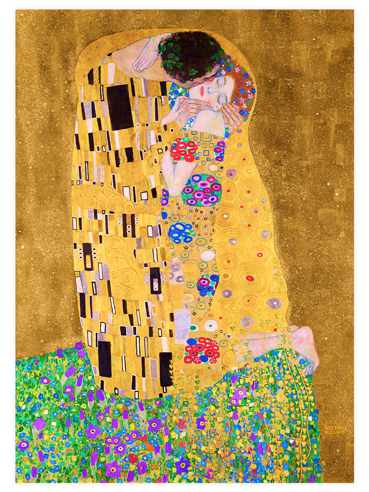 Klimt The Kiss - Art Print