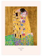 Gustav Klimt The Kiss - Art Print
