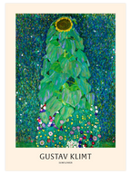 Gustav Klimt Ayçiçeği - Art Print