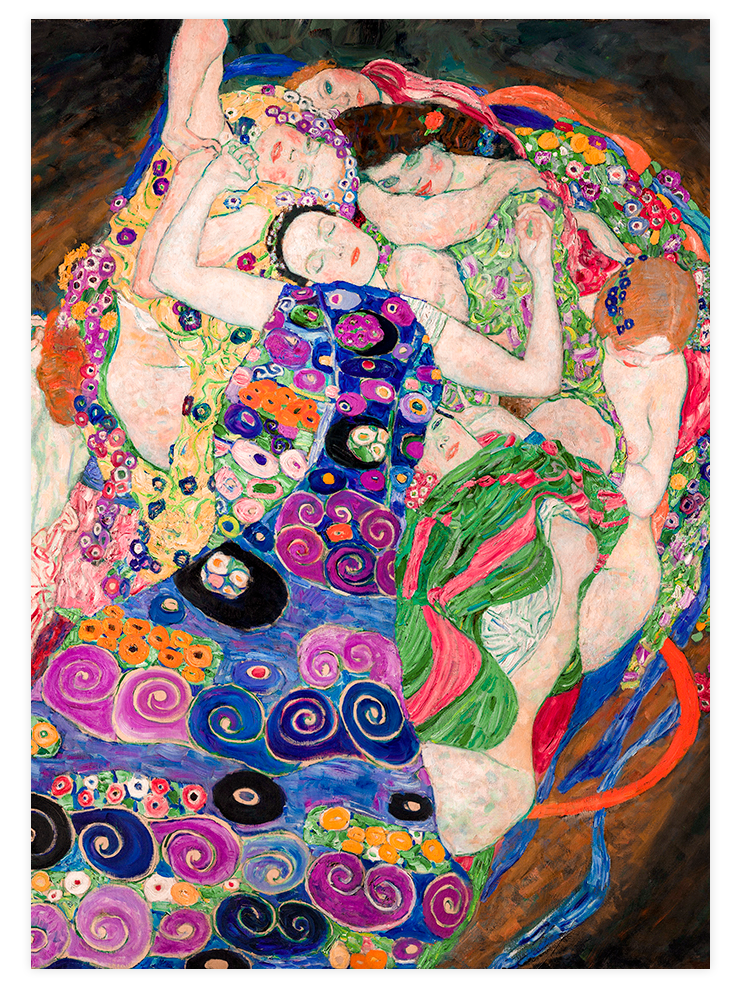 Klimt The Kiss & The Virgin - Poster Seti Duo