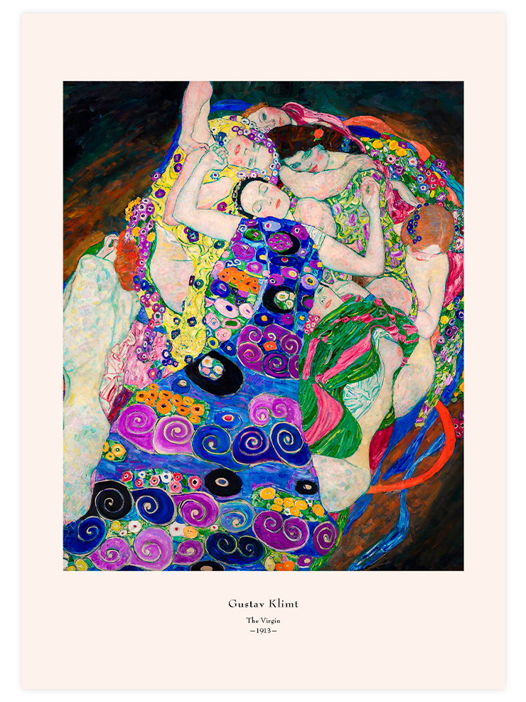 Gustav Klimt The Virgin - Art Print Ürün ana görseli