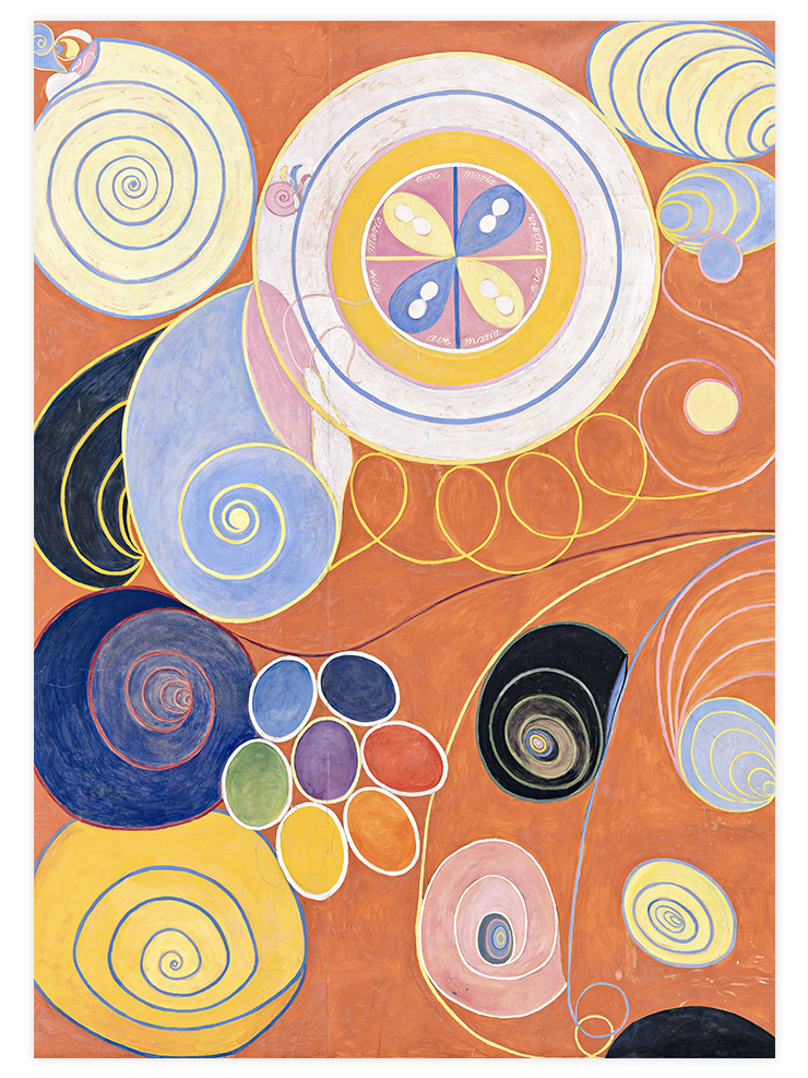 Hilma Af Klint The Ten Largest No.2 & 3 - Poster Seti Duo  Poster
