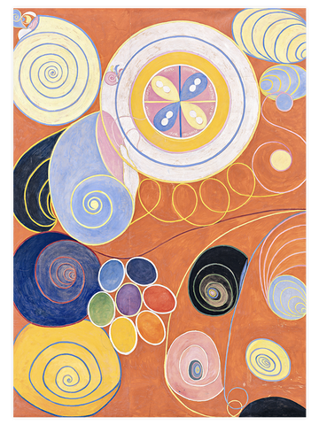 Hilma Af Klint The Ten Largest No.3 & 4 - Poster Seti Duo