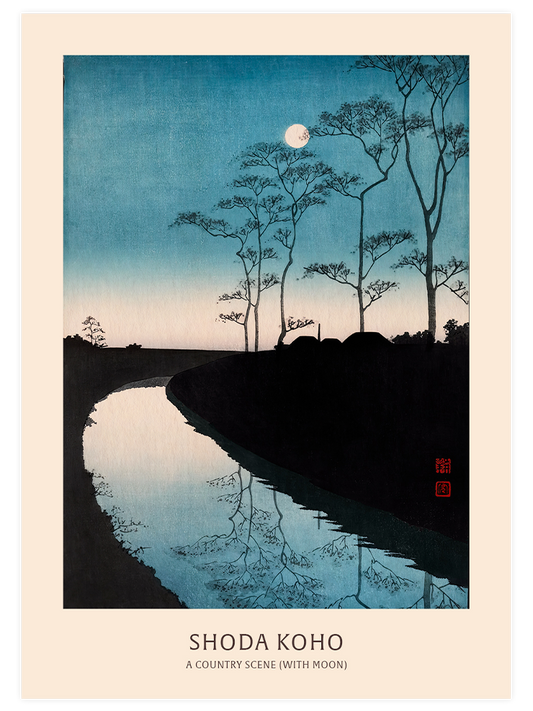 Koho Shoda A Country Scene - Art Print