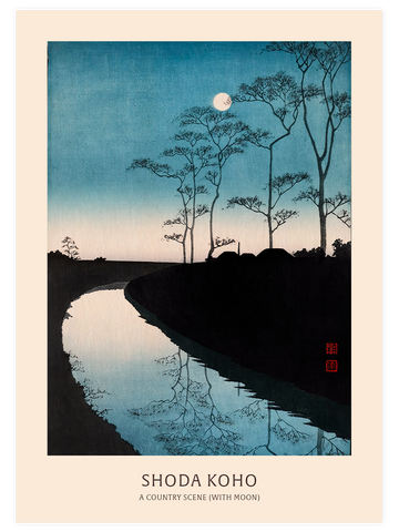 Koho Shoda A Country Scene - Art Print